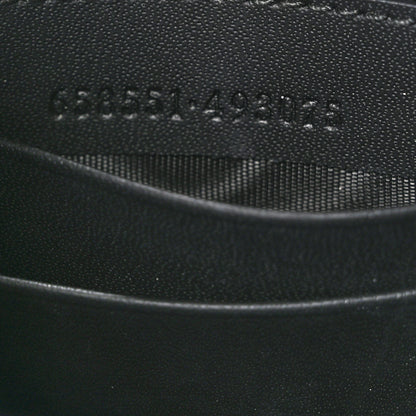 Gucci Denim GG Monogram Dollar Calfskin Web Mini Ophidia Half Moon Hobo Black Grey 6 of 10