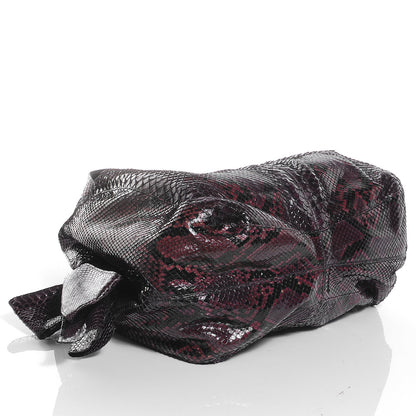 Valentino Garavani Python Large Nuage Hobo Purple 4 of 7