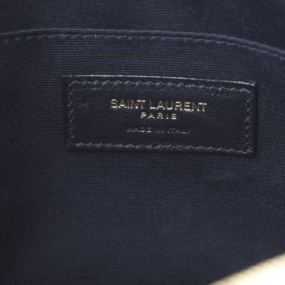 Saint Laurent Calfskin Matelasse Monogram Lou Camera Bag Crema Soft 5 of 10