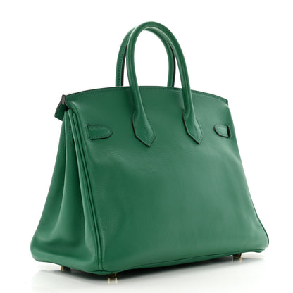 Hermes Swift Birkin 25 Vert Vertigo 3 of 10