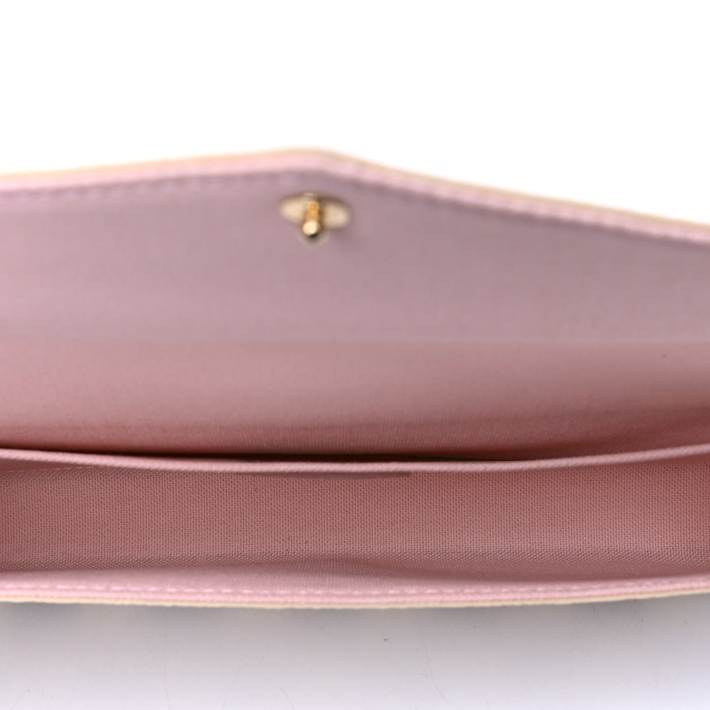 Damier Azur Pochette Felicie Chain Wallet Rose Ballerine
