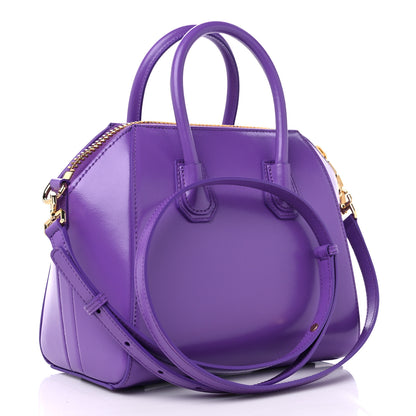 Givenchy Box Calfskin Mini Antigona Purple Dahlia 3 of 8