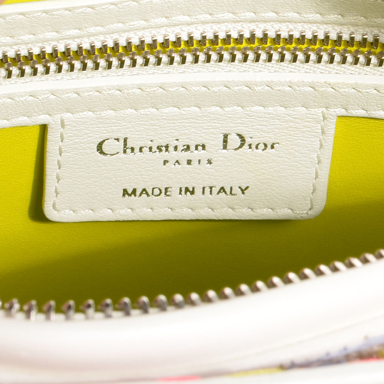 Christian Dior Lambskin Embroidered Medium Lady Dior Multicolor 6 of 7