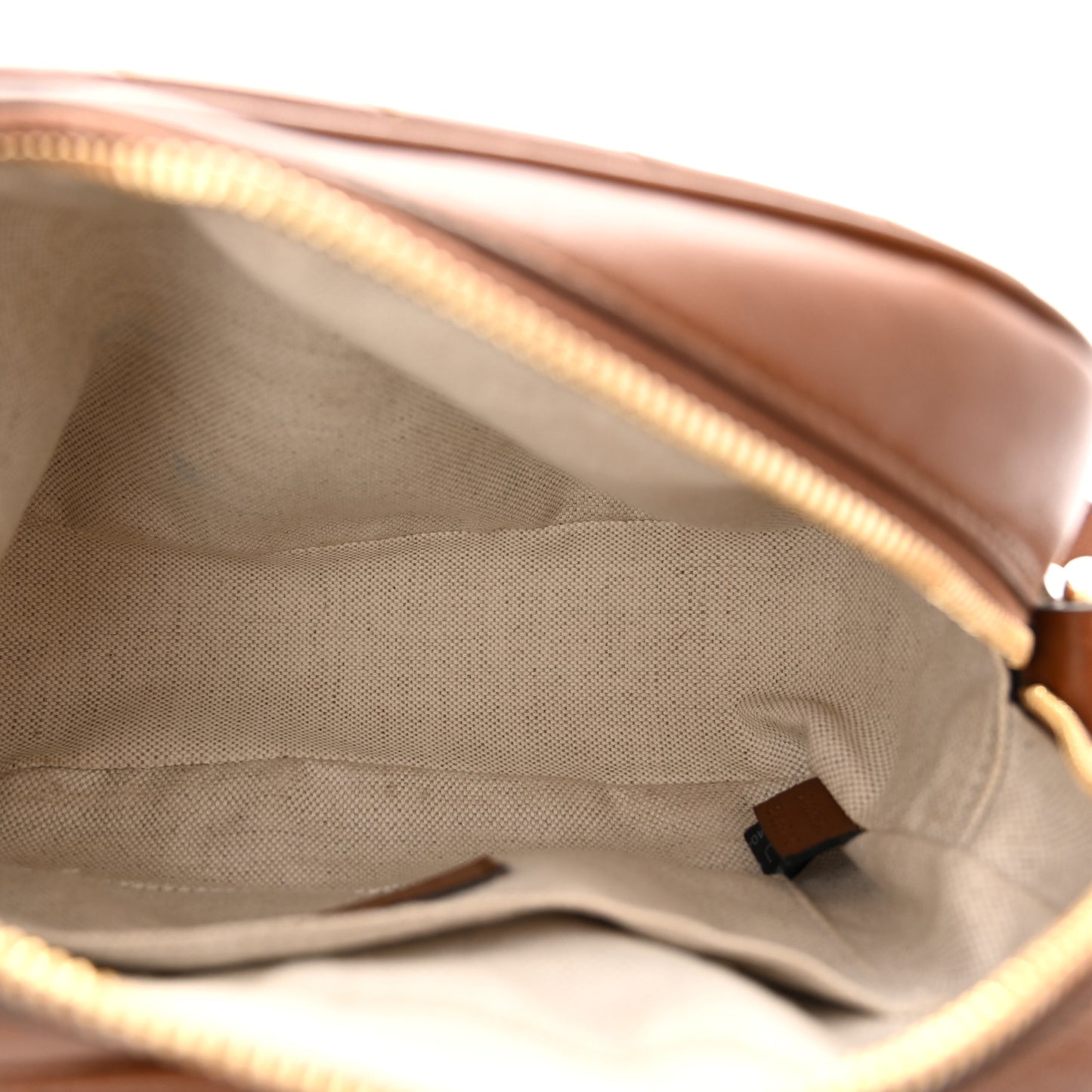 Sakai Be Green Calfskin Diagonal Stitched Small Blondie Shoulder Bag Cuir