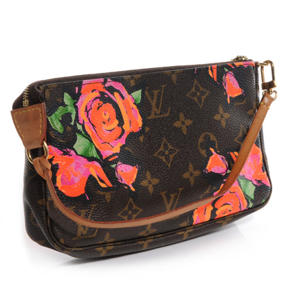 Louis Vuitton Monogram Roses Pochette Accessories 3 of 7
