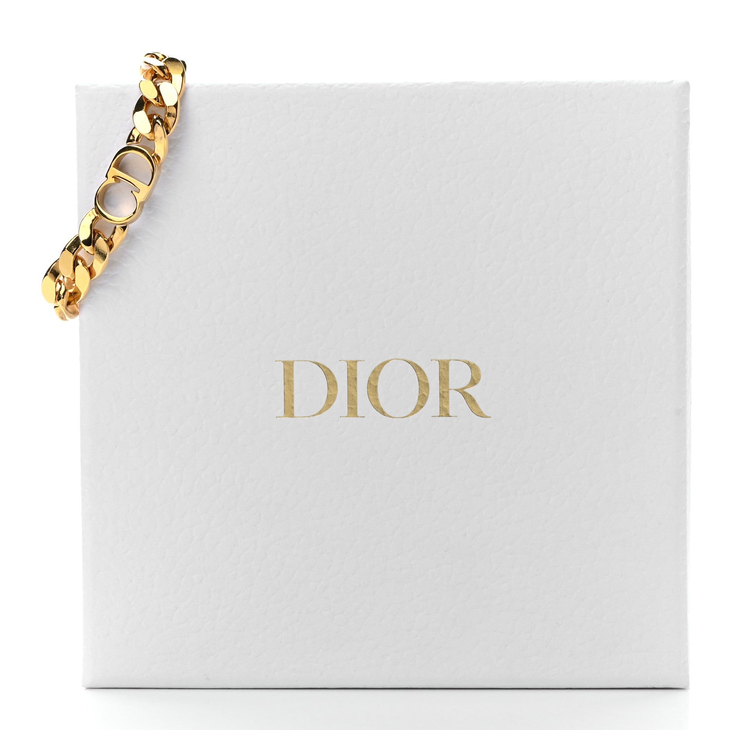 Christian Dior Metal Danseuse Etoile Chain Bracelet Gold 6 of 6