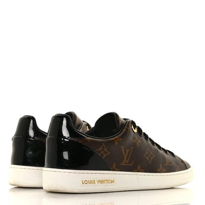 Louis Vuitton Patent Monogram Frontrow Sneakers 37.5 4 of 8