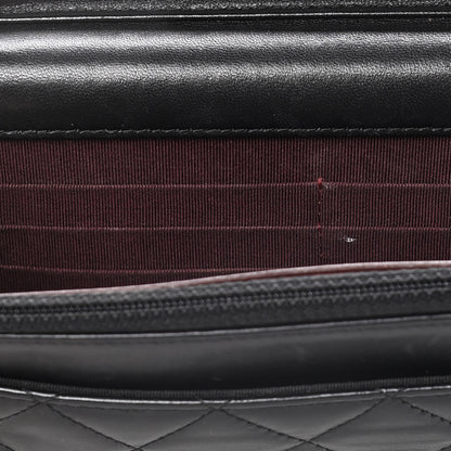 Chanel Lambskin Quilted Wallet On Chain WOC Black 13 of 20