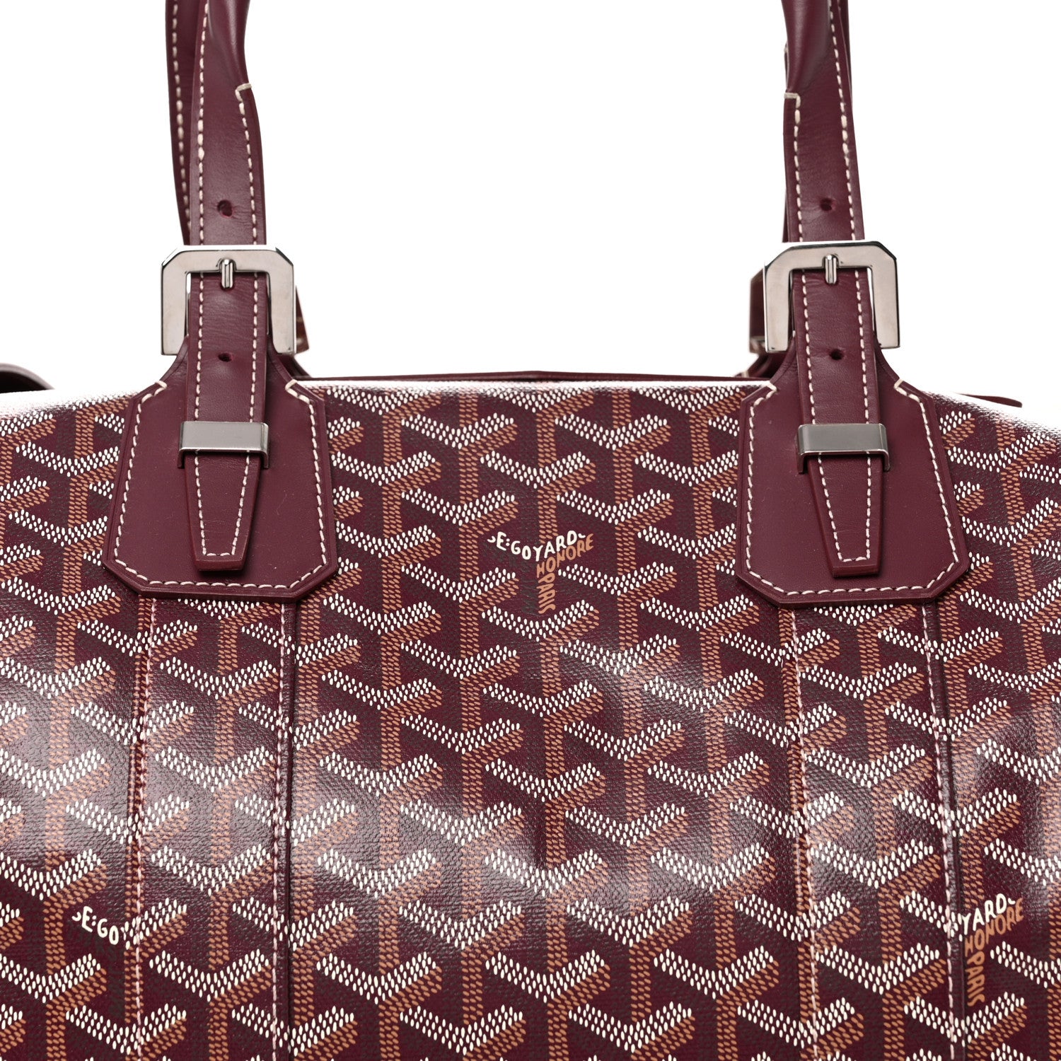 Goyard Goyardine Boeing 45 Burgundy 10 of 10