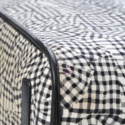 MCM Visetos Large Liz Reversible Shopper Tote Black 29 of 33