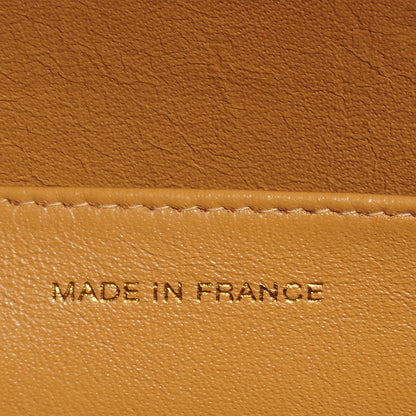 Chanel Calfskin Frame Handbag Beige 7 of 9