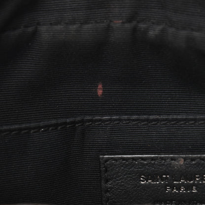 Saint Laurent Calfskin Matelasse Monogram Lou Camera Bag Sea Pebble 11 of 13