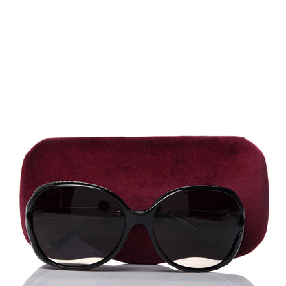 Gucci Acetate Oversized Butterfly Sunglasses GG 0076S Black 8 of 8