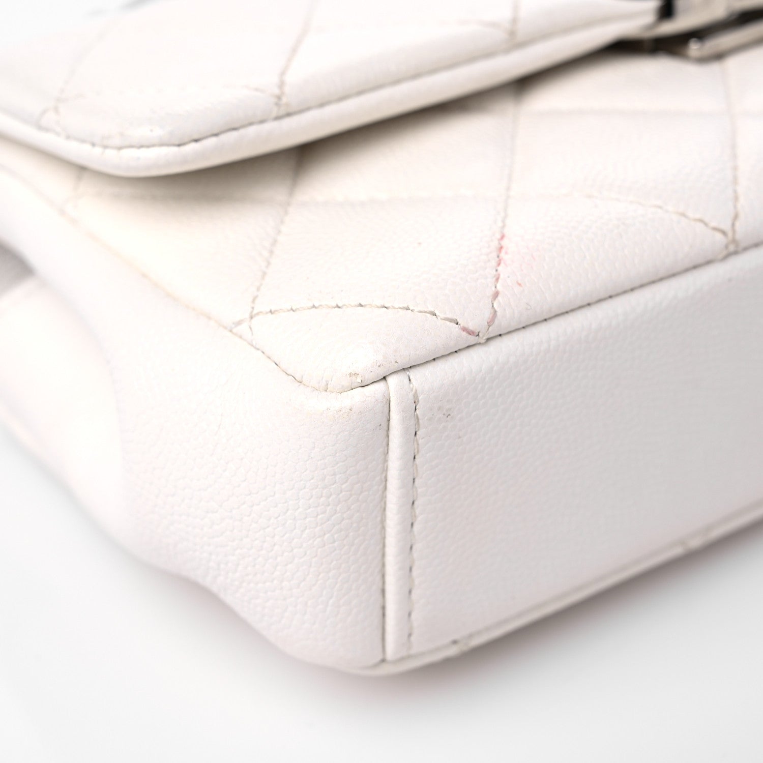 Chanel Caviar Quilted My Everything Small Flap White Black 8 of 15