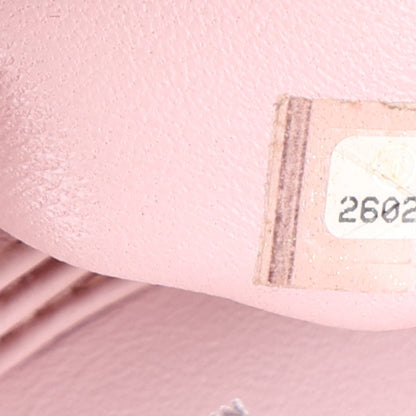 Chanel Lambskin Quilted Medium Double Flap Light Pink 9 of 11