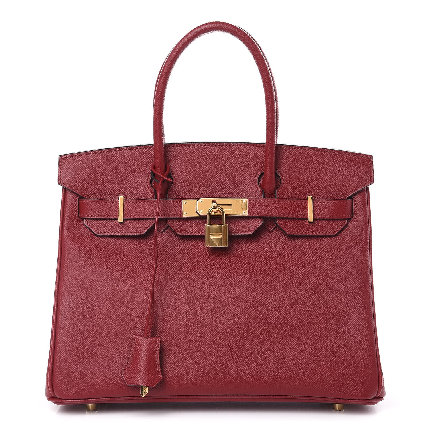 Hermes Epsom Birkin 30 Rouge Grenat 1 of 33