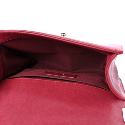 Chanel Caviar Quilted Small Boy Flap Fuchsia 5 of 9