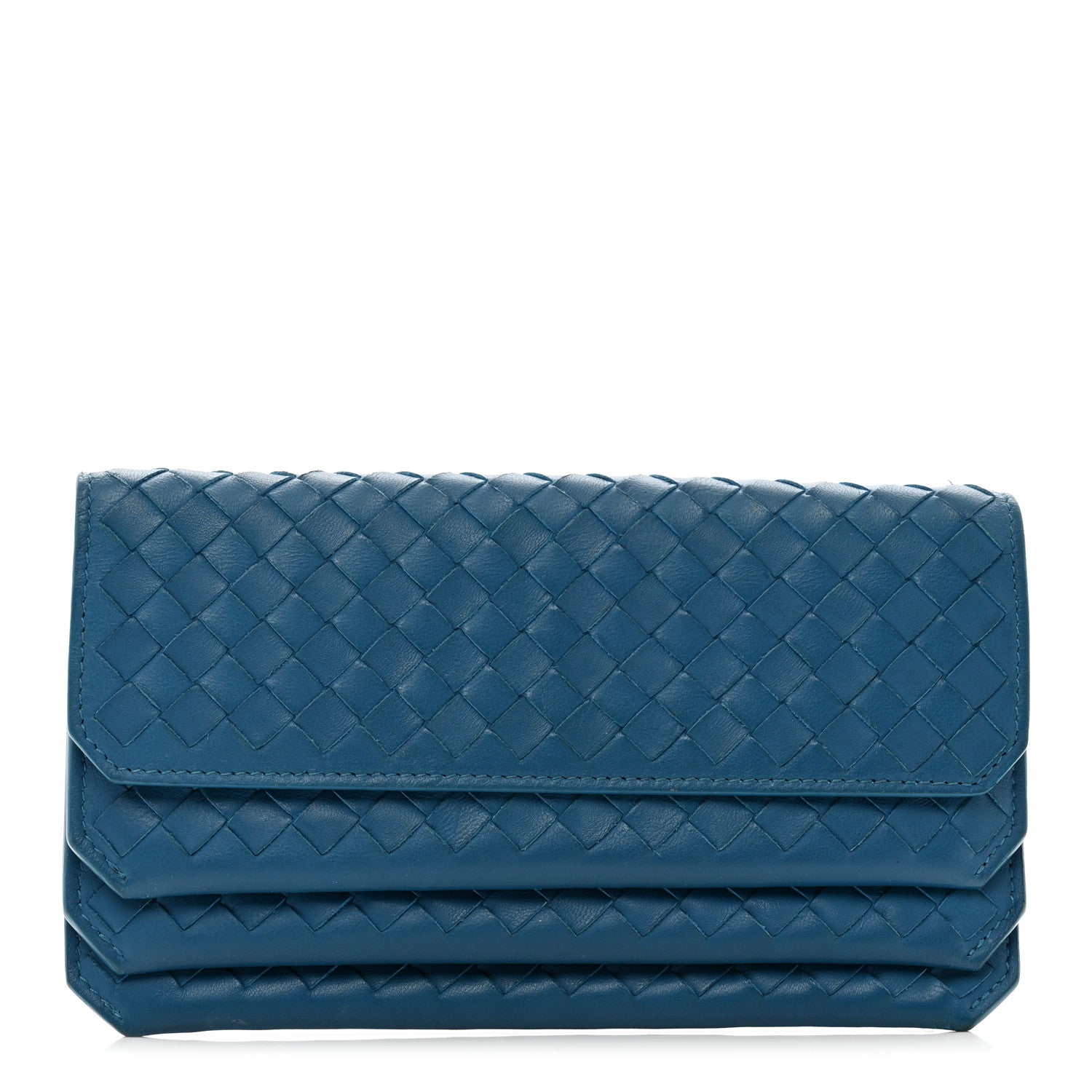 Bottega Veneta Nappa Intrecciato Flap Multi Pouch Empire 1 of 8