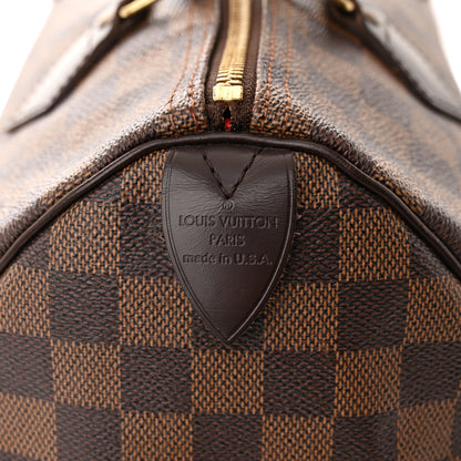 Louis Vuitton Damier Ebene Speedy 30 6 of 13