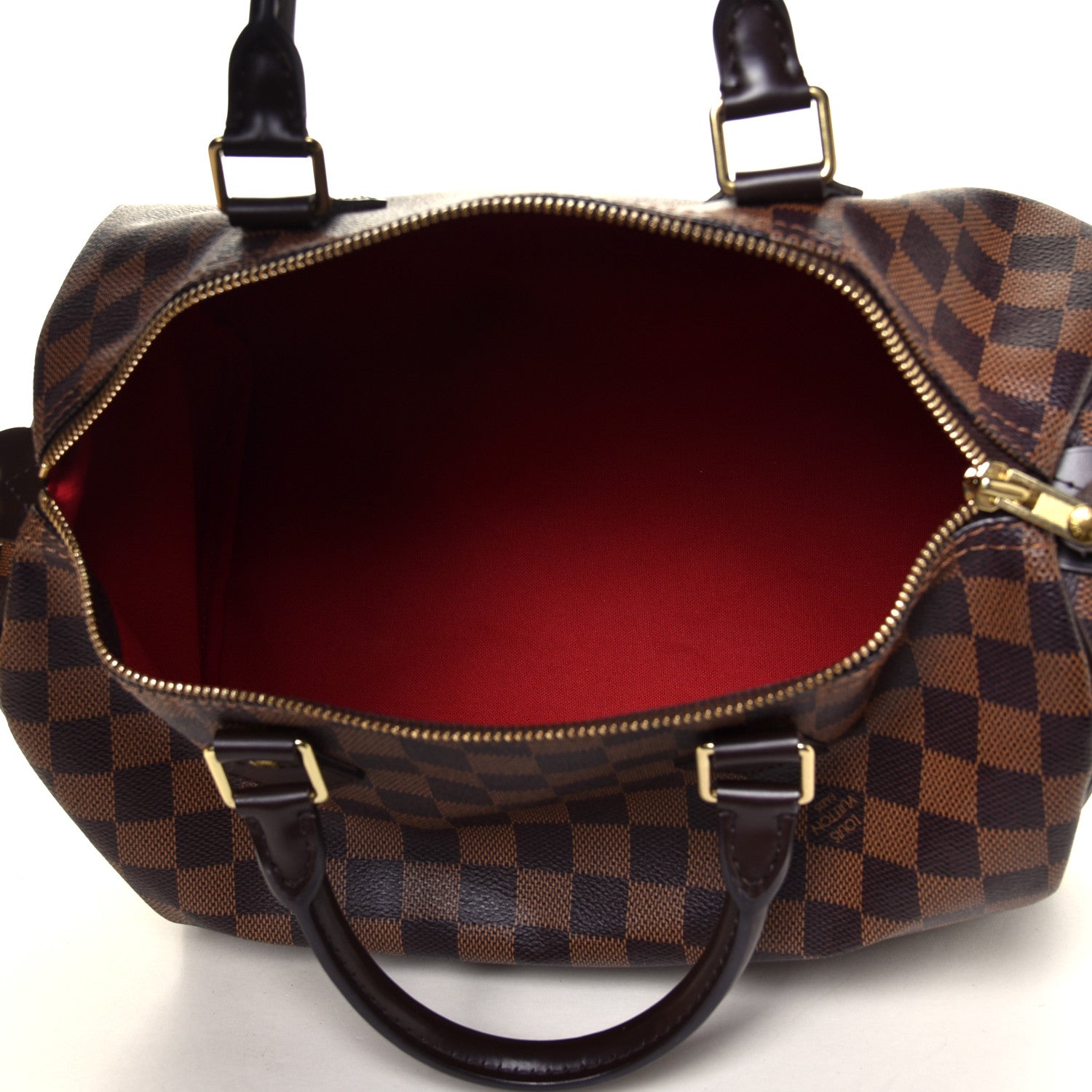 Louis Vuitton Damier Ebene Speedy 30 8 of 10