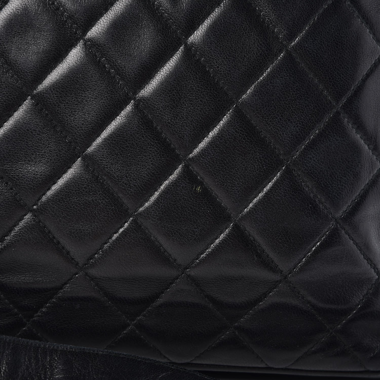 Chanel Lambskin Quilted Tassel Flap Camera Case Black 12 of 13