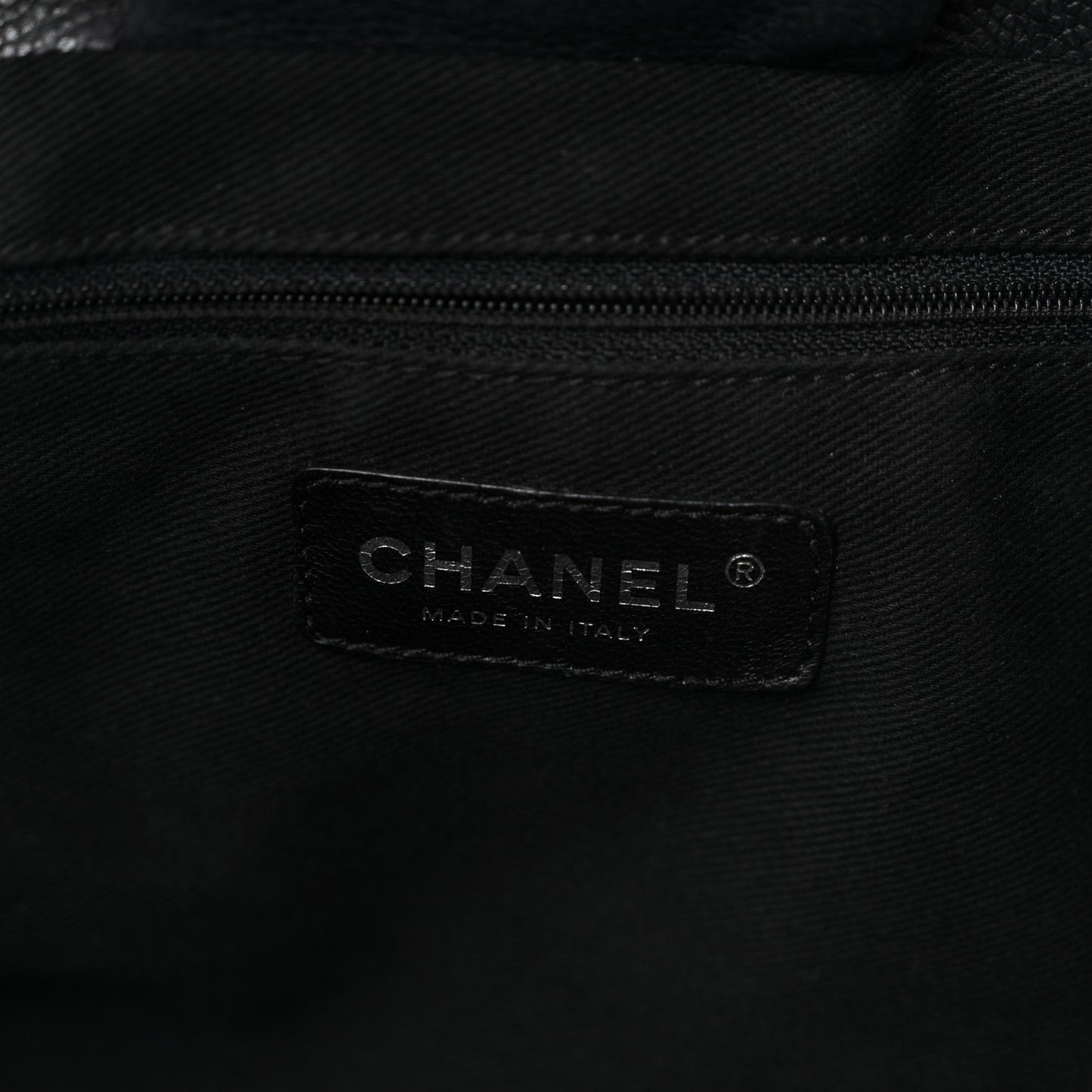 Caviar Executive Cerf Shopper Tote Black
