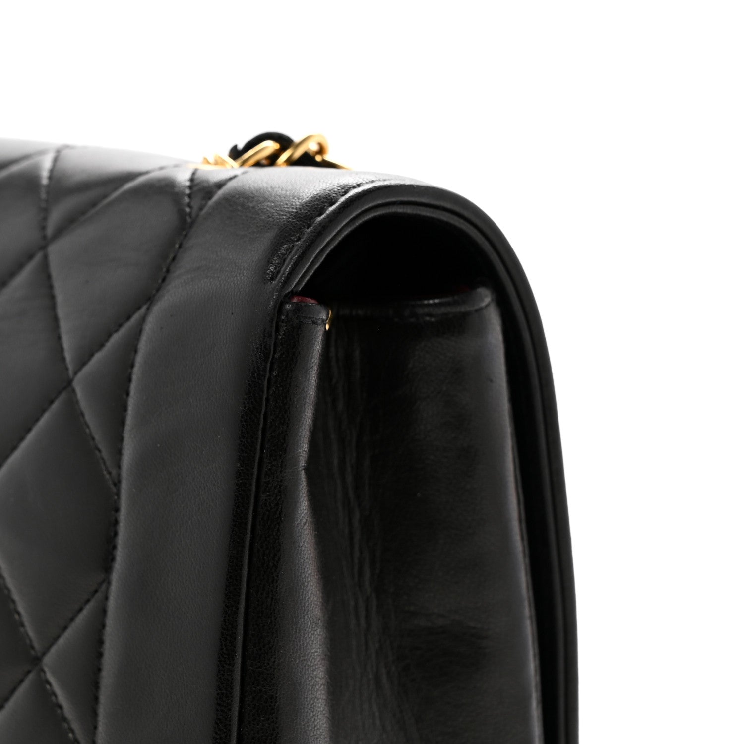 Chanel Lambskin Quilted Medium Single Flap Black 16 of 16