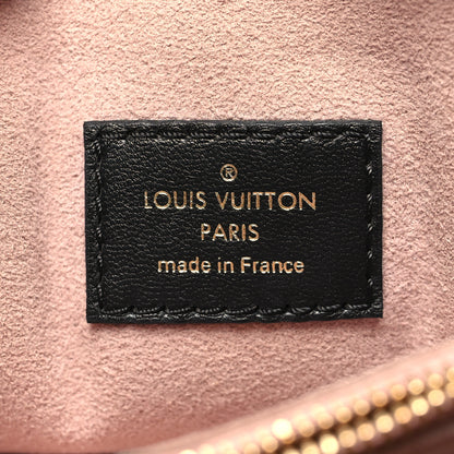 Louis Vuitton Lambskin Embossed Monogram Coussin PM Black 8 of 11