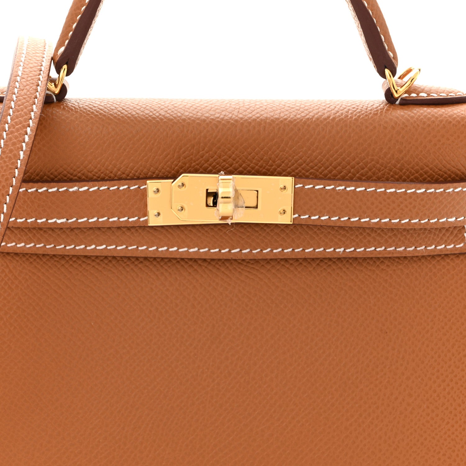 Hermes Epsom Mini Kelly Sellier 20 Gold 7 of 10