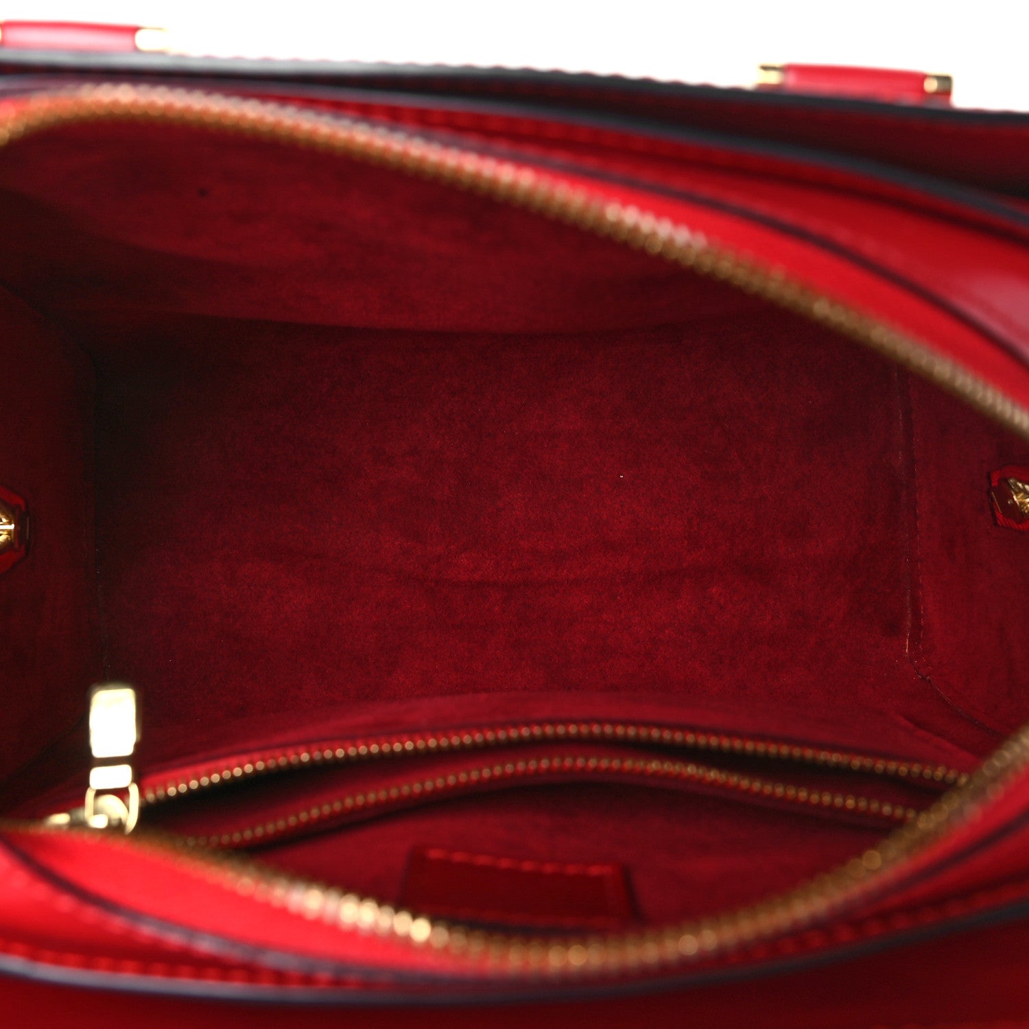 Louis Vuitton Epi Pont-Neuf Castillan Red 5 of 8