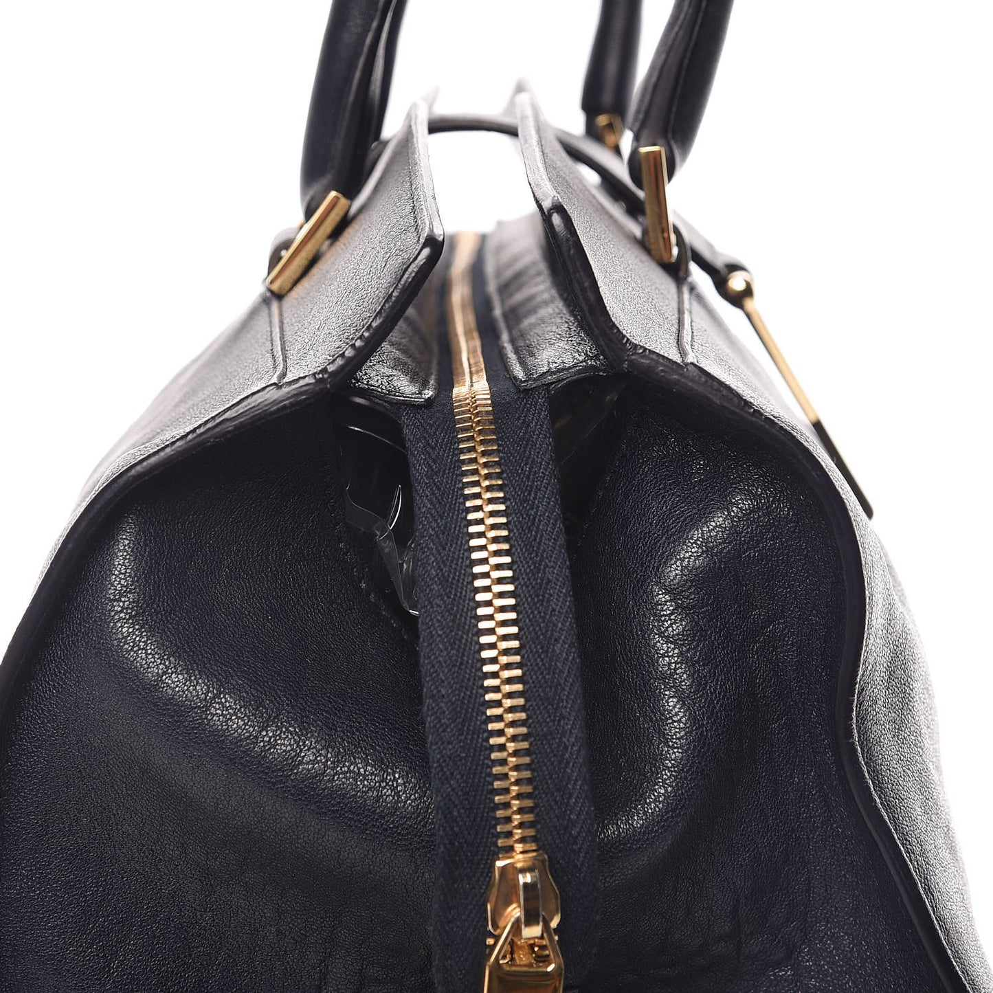 Sheepskin Medium Cabas ChYc Navy