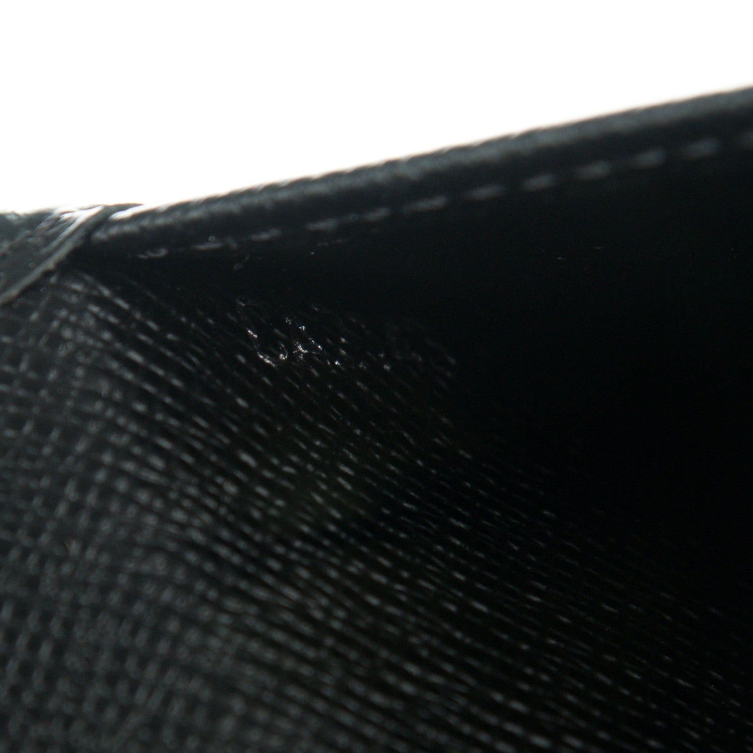 Louis Vuitton Epi Checkbook Cover Black 7 of 7