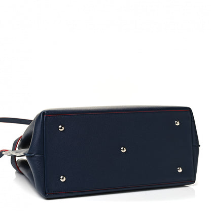 Louis Vuitton Calfskin Lockme Day Marine Rouge 3 of 4