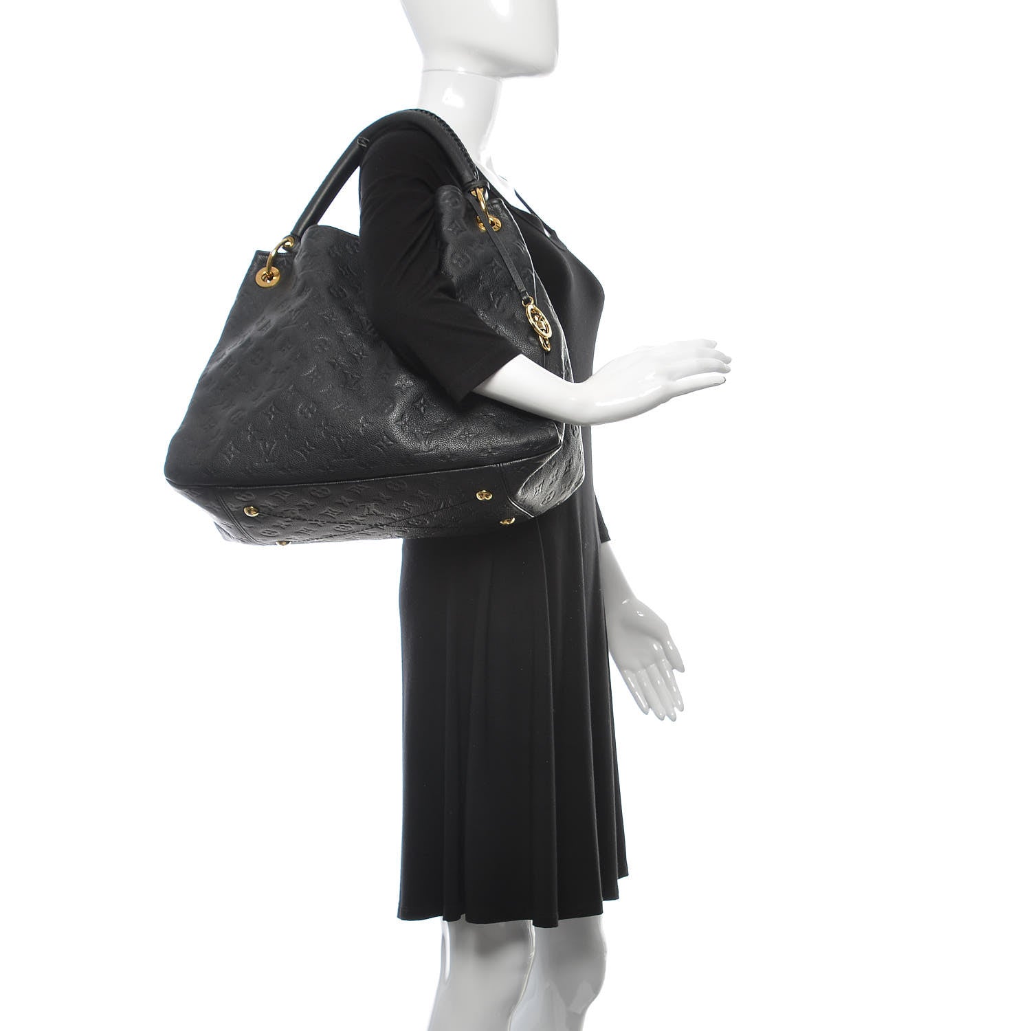 Louis Vuitton Empreinte Artsy MM Black 2 of 21