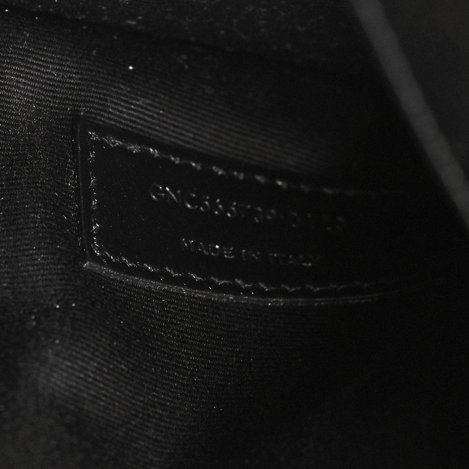 Saint Laurent Patent Calfskin Monogram Uptown Clutch Black 7 of 11