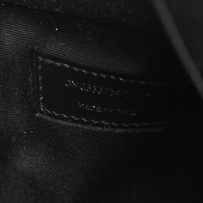 Saint Laurent Patent Calfskin Monogram Uptown Clutch Black 7 of 11