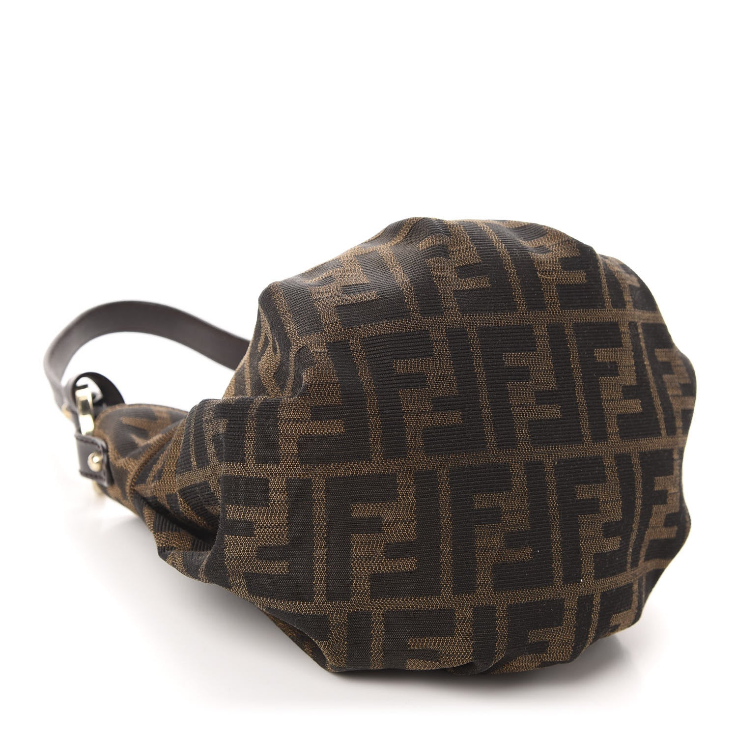 Fendi Zucca Mini Chef Hobo Tobacco 4 of 10