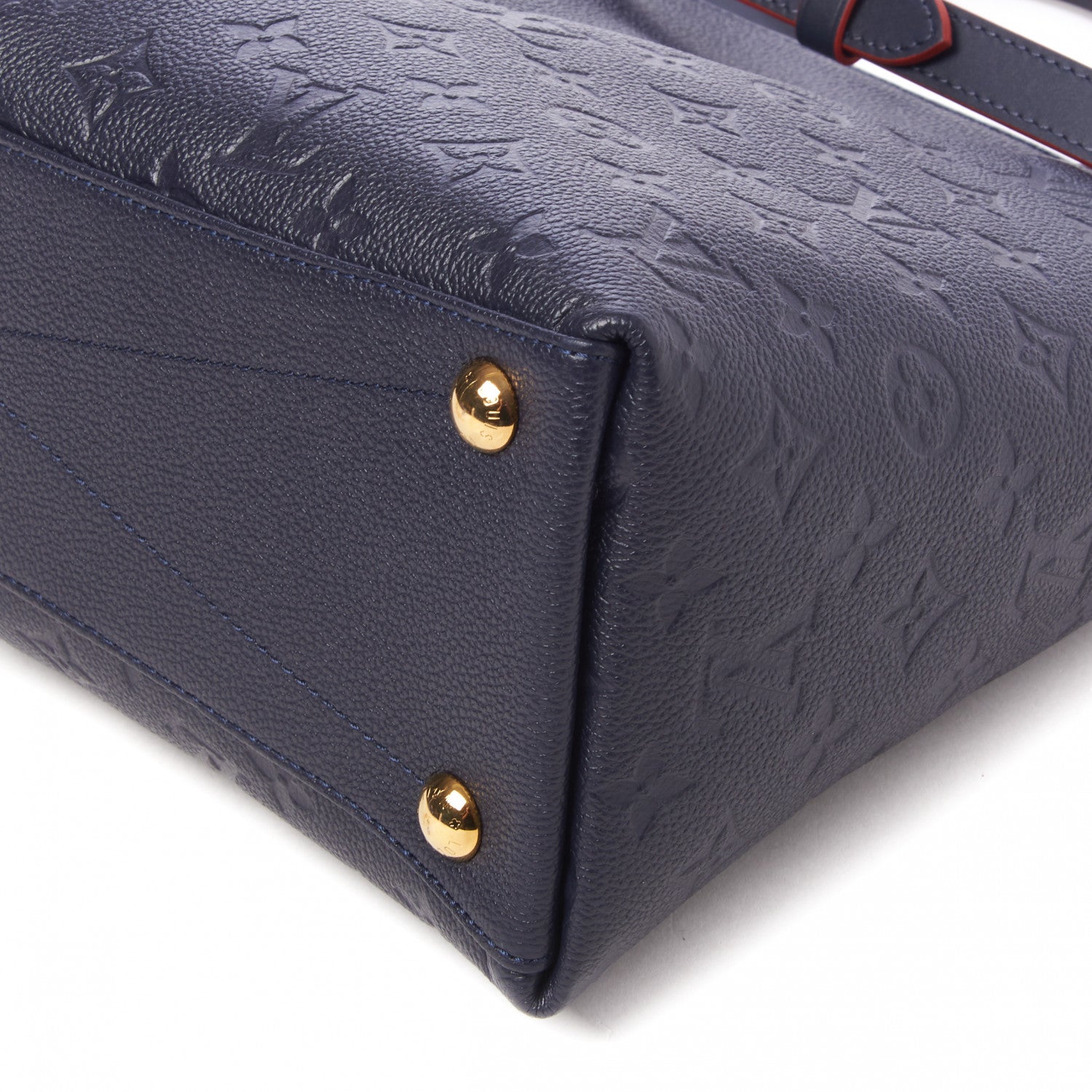 Louis Vuitton Empreinte V Tote MM Marine Rouge 4 of 8