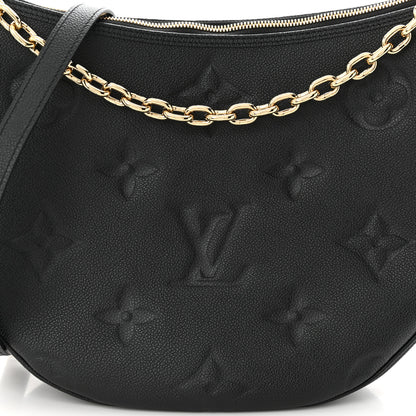 Louis Vuitton Empreinte Monogram Giant Loop Hobo Black 8 of 11