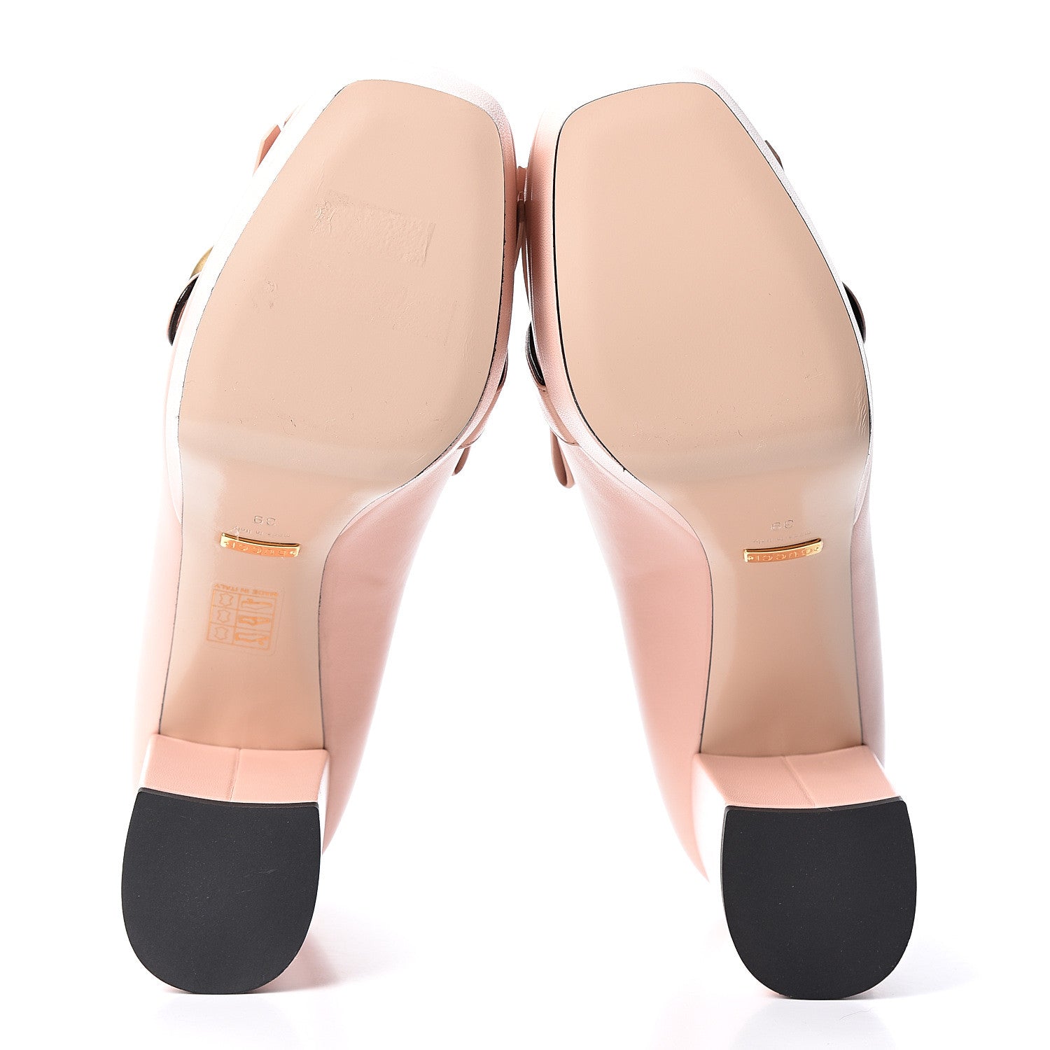 Gucci Malaga Kid GG Marmont Fringe Platform Loafer Pumps 39 Perfect Pink 6 of 10