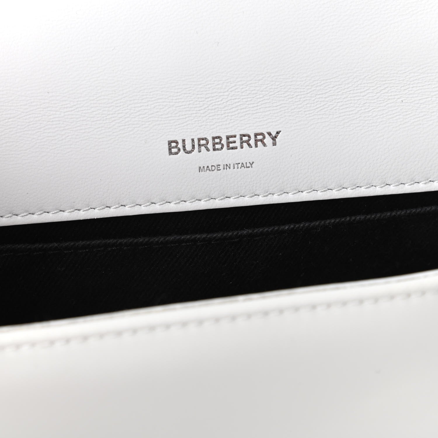 Burberry Patent Quilted Horseferry Print Small Lola Bag White 8 of 10
