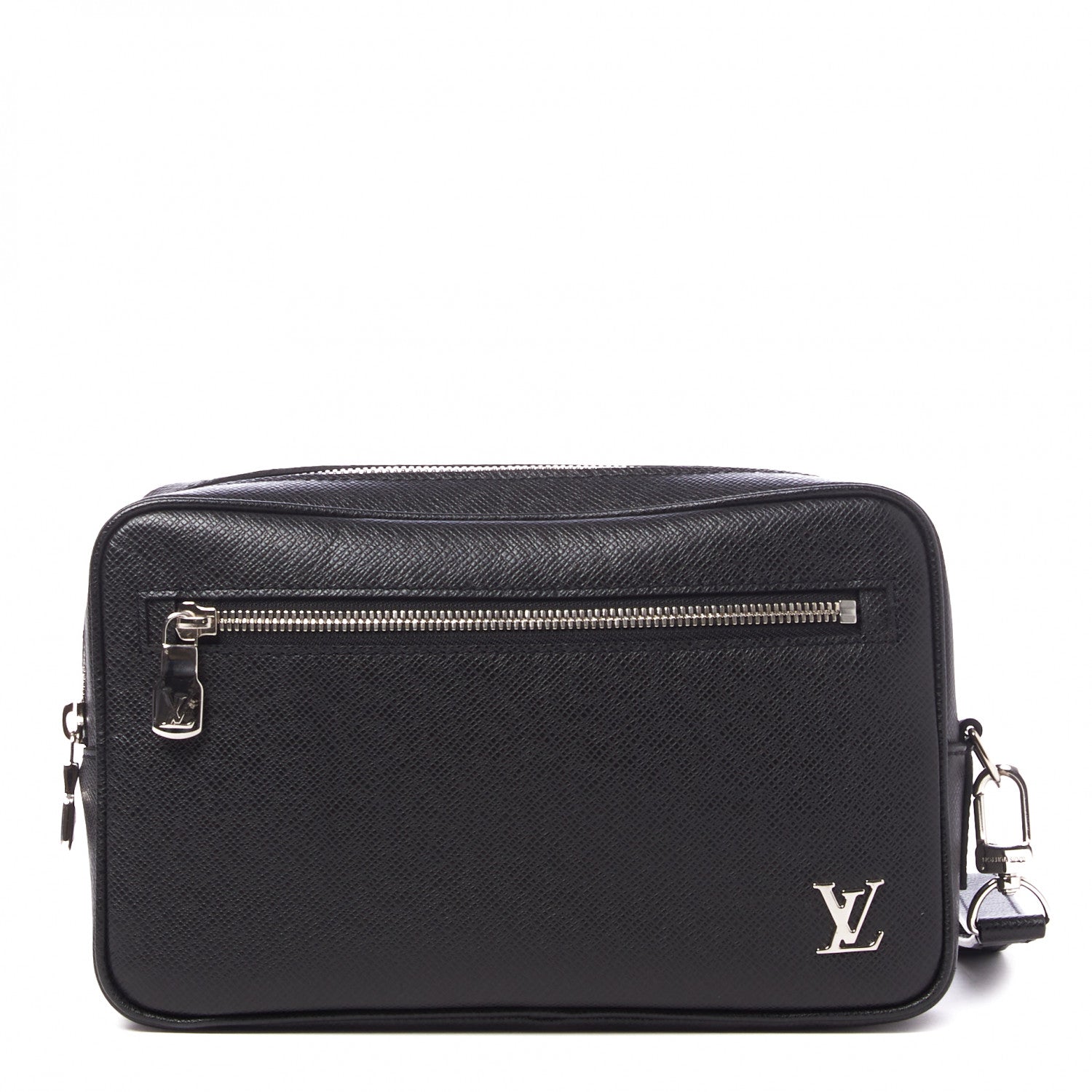 Louis Vuitton Taiga Pochette Kasai Black 2 of 9