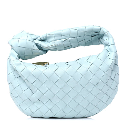 Bottega Veneta Nappa Intrecciato Mini Jodie Teal Washed 1 of 11