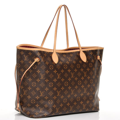 Louis Vuitton Monogram Neo Neverfull GM Fuchsia 3 of 6