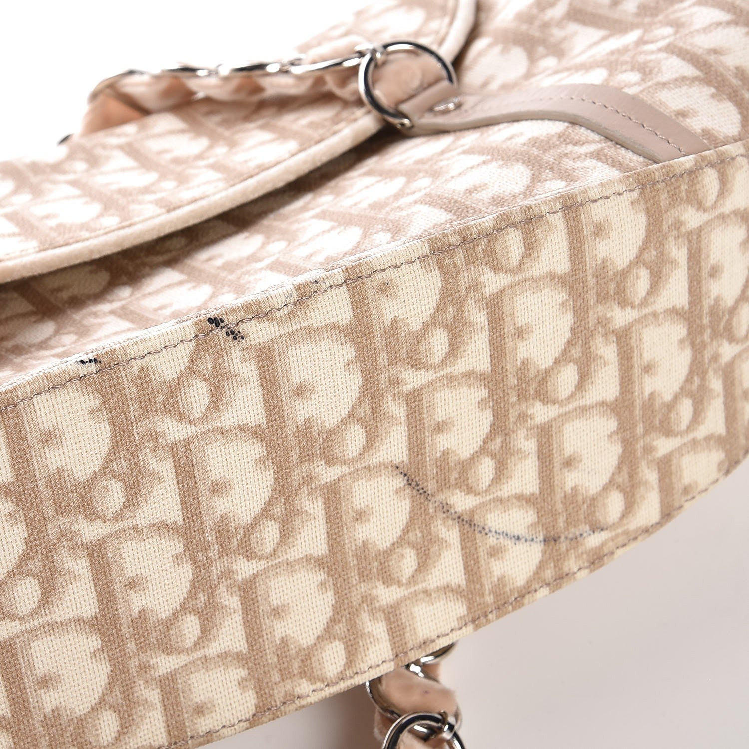 Christian Dior Monogram Romantique Trotter Bag Rose 9 of 9