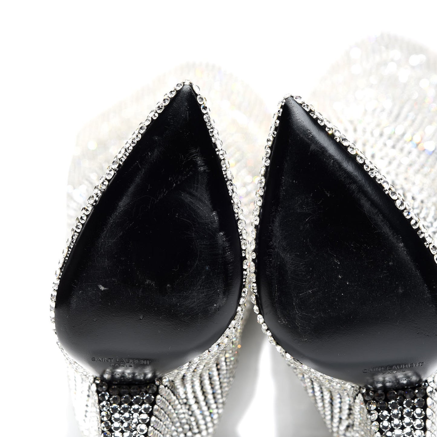 Swarovski Crystal Embellished Niki 105 Thigh High Boots 39
