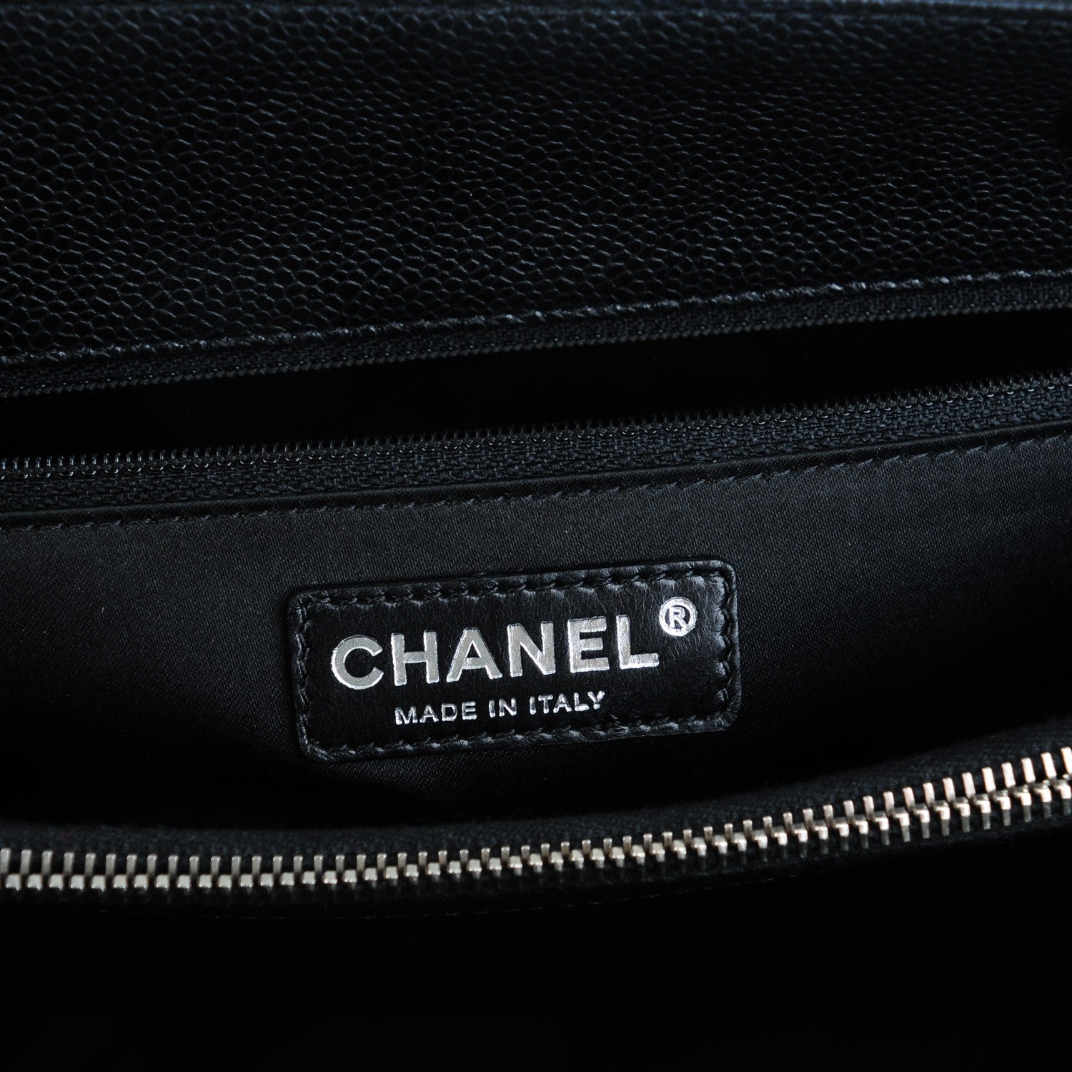 Chanel Caviar Quilted Grand Shopping Tote GST Black 6 of 7