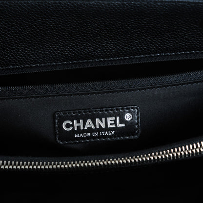 Chanel Caviar Quilted Grand Shopping Tote GST Black 6 of 7