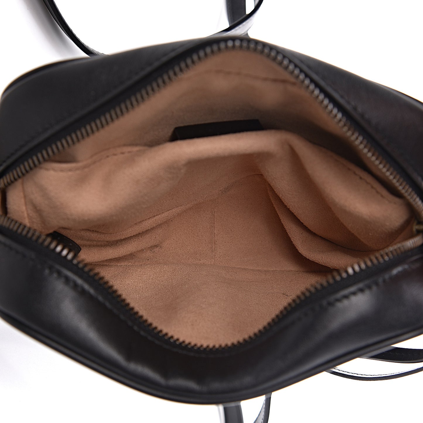 Calfskin Matelasse Mini GG Marmont Chain Shoulder Bag Black