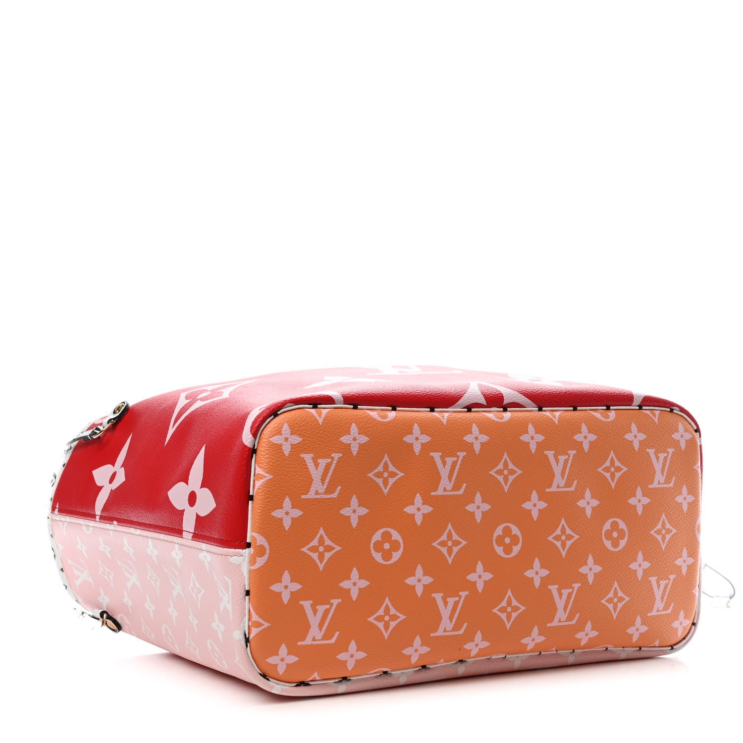 Louis Vuitton Monogram Giant Neverfull MM Rouge 3 of 4